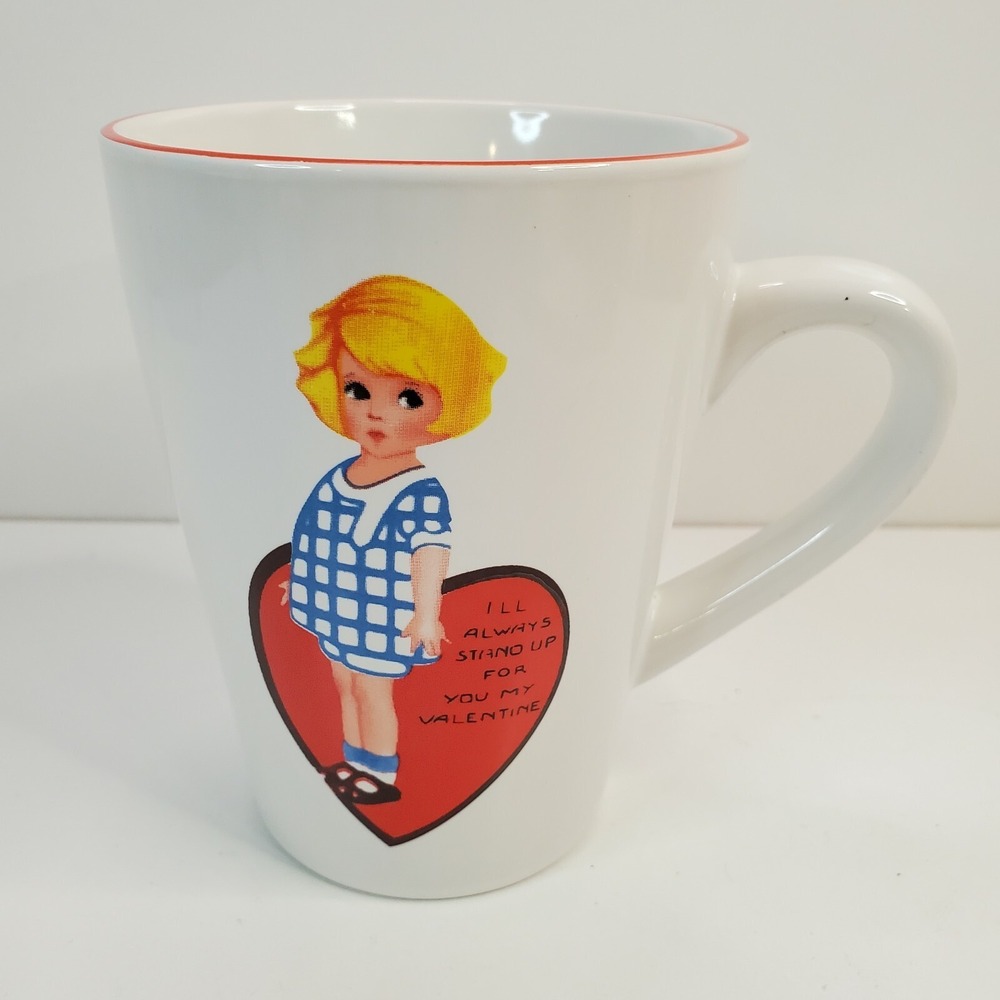 Rosanna Studio Retro Style Tapered Valentine's Day Mug  Always Stand Up For You